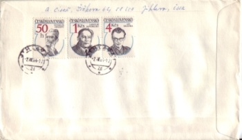 FDC 2643 / 2646 - CZ 1984 00 011 ●